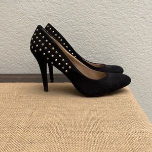 Mossimo Black Studded Heels size 8